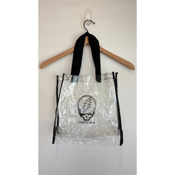 Grateful Dead Handbags - Grateful Dead Steal Your Face Clear Stadium Tote Bag Transparent Concert Bag
